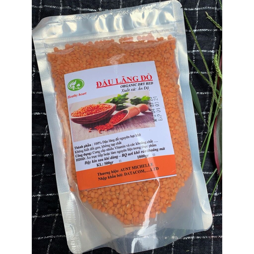 Đậu lăng đỏ sấy khô 500gr