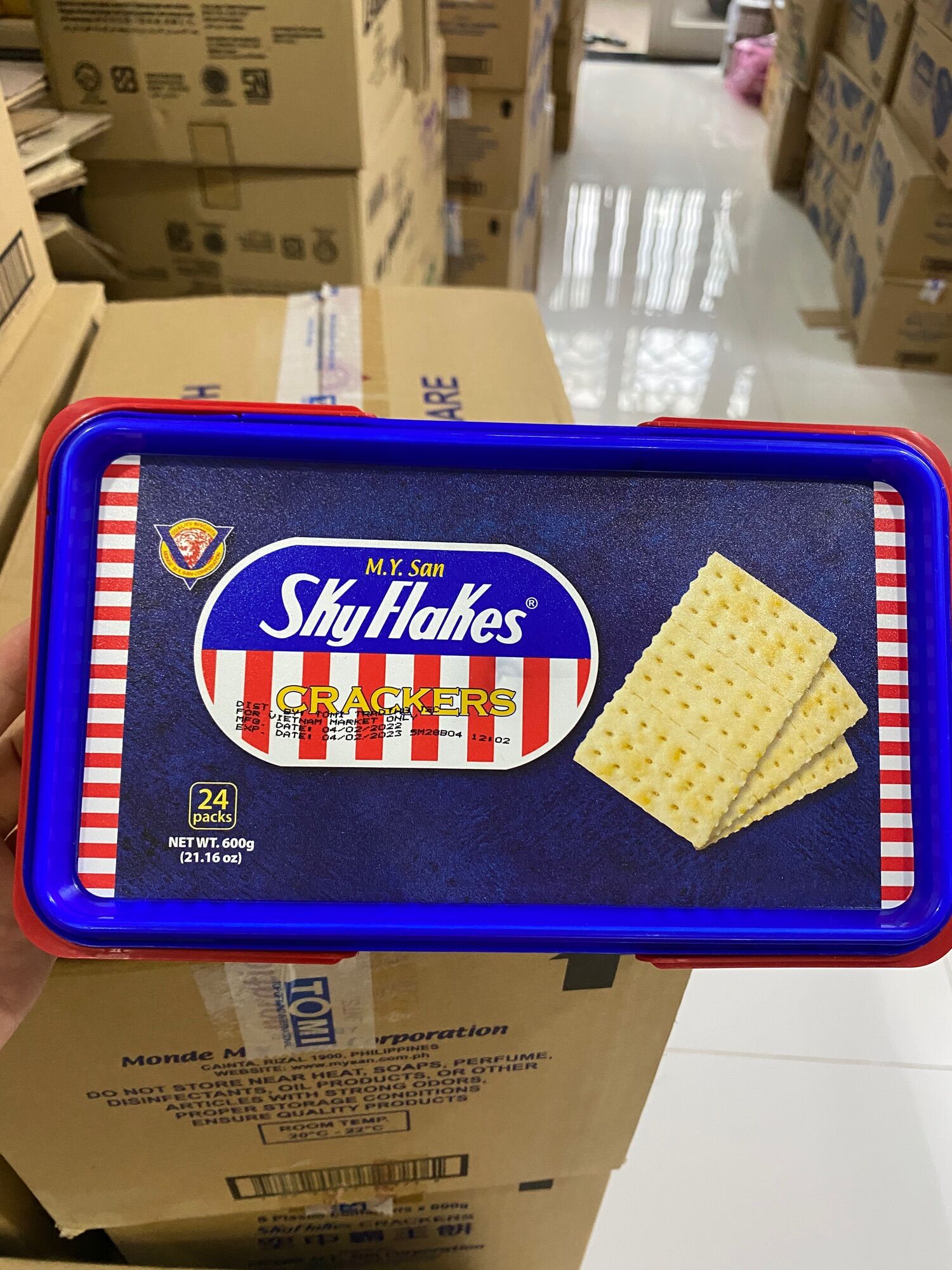 Bánh quy ăn kiêng SKyFlaKes hộp 800g
