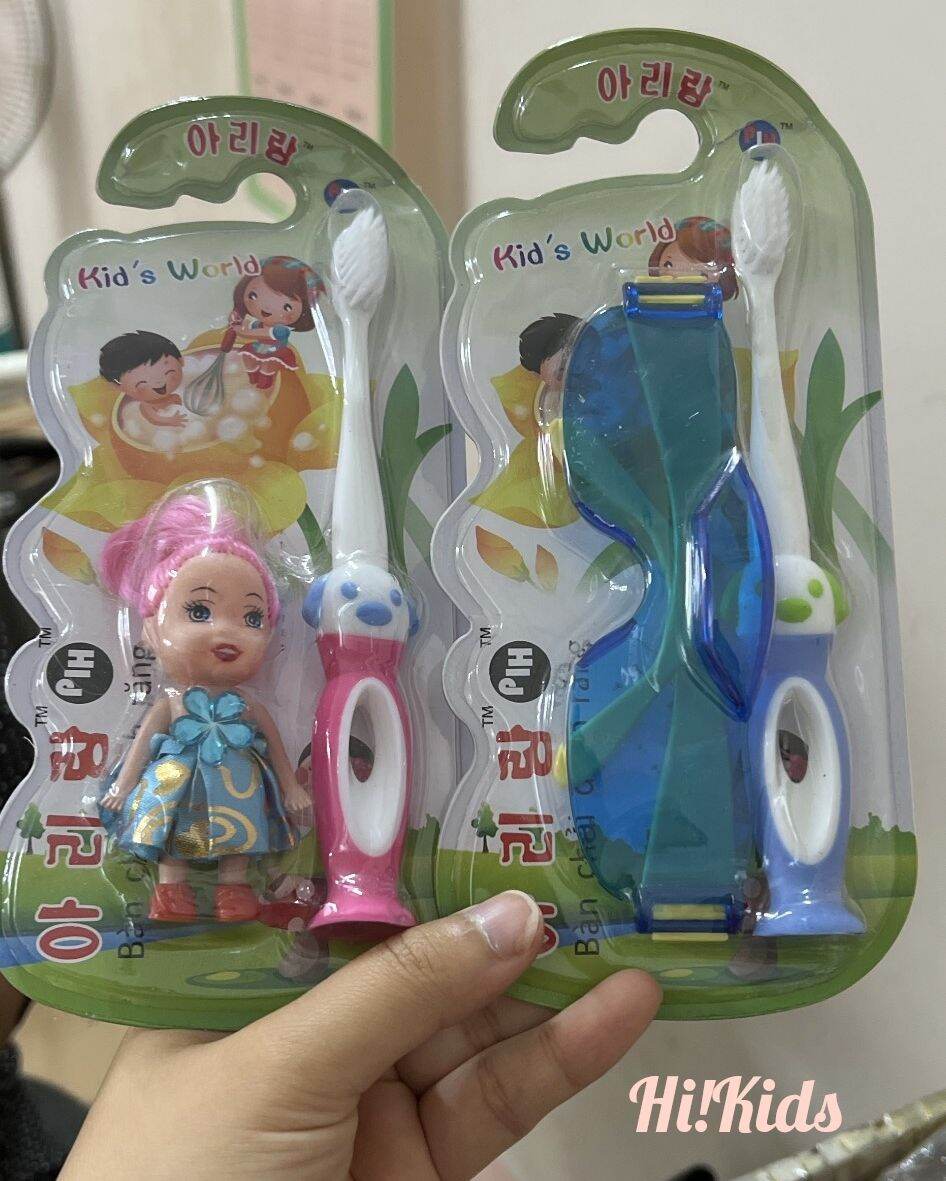 Bàn chải đánh răng hình thú cho bé