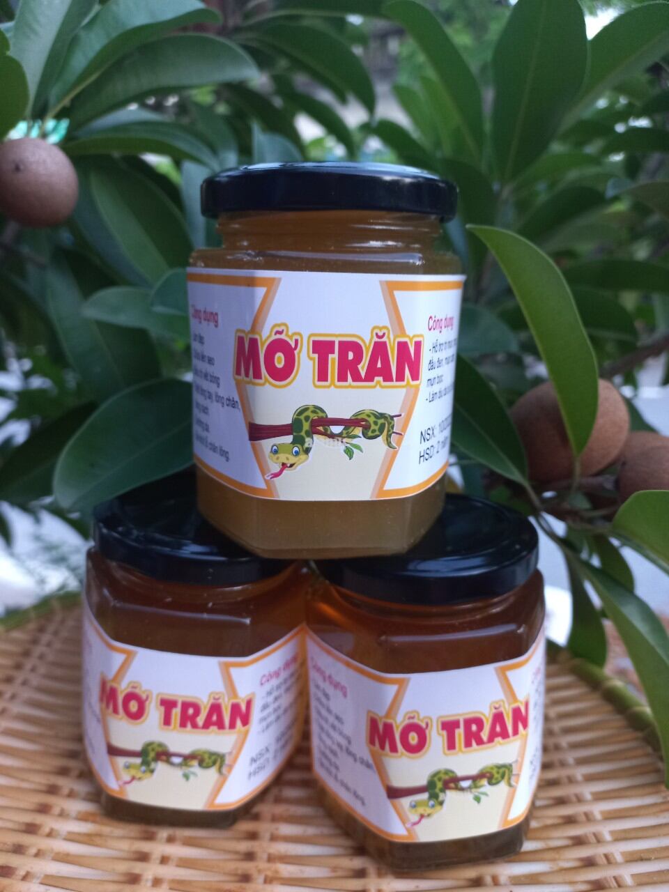 Da khô - nứt nẻ - hăm tã - côn trùng cắn - mỡ trăn nguyên chất