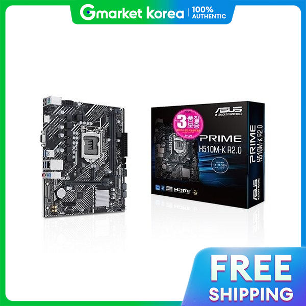 ASUS | Asus Prime H510M-K R2.0 Stcom Giá 2,813,300 Đồng*Miễn phí vận chuyển