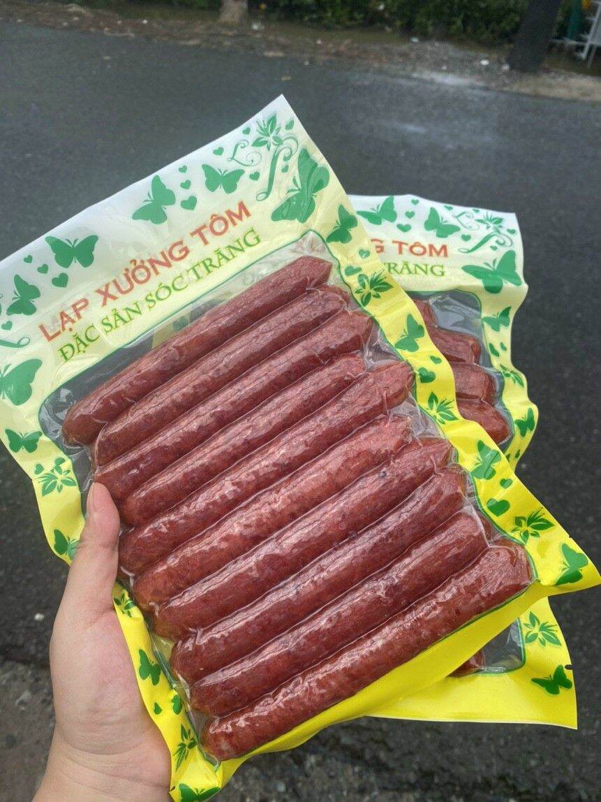 Lạp xưởng tôm loại đặc biệt  KL 500g