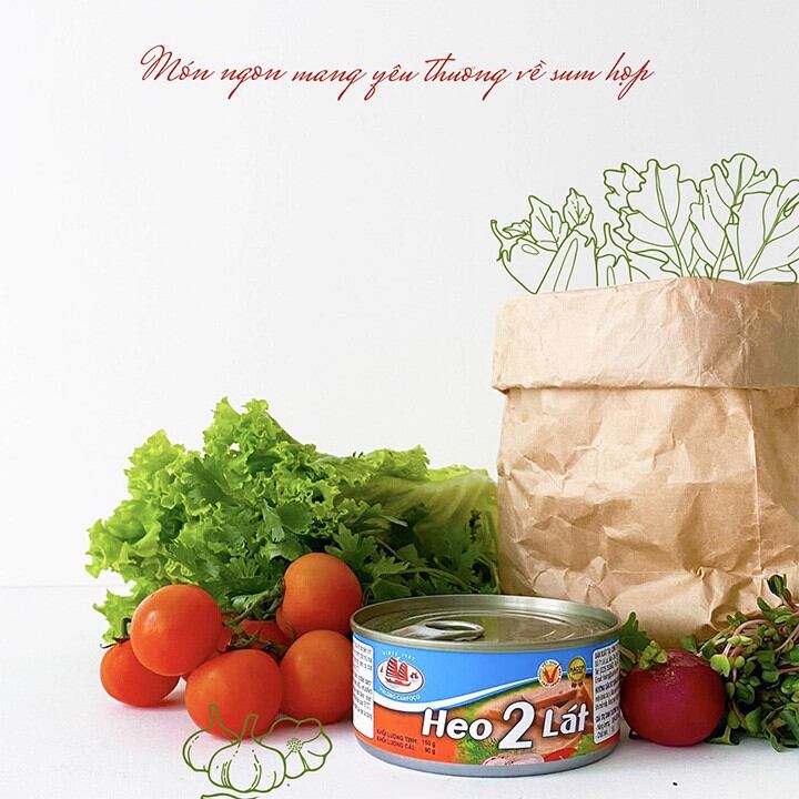 Heo 2 lát 150g - Đồ Hộp Hạ Long