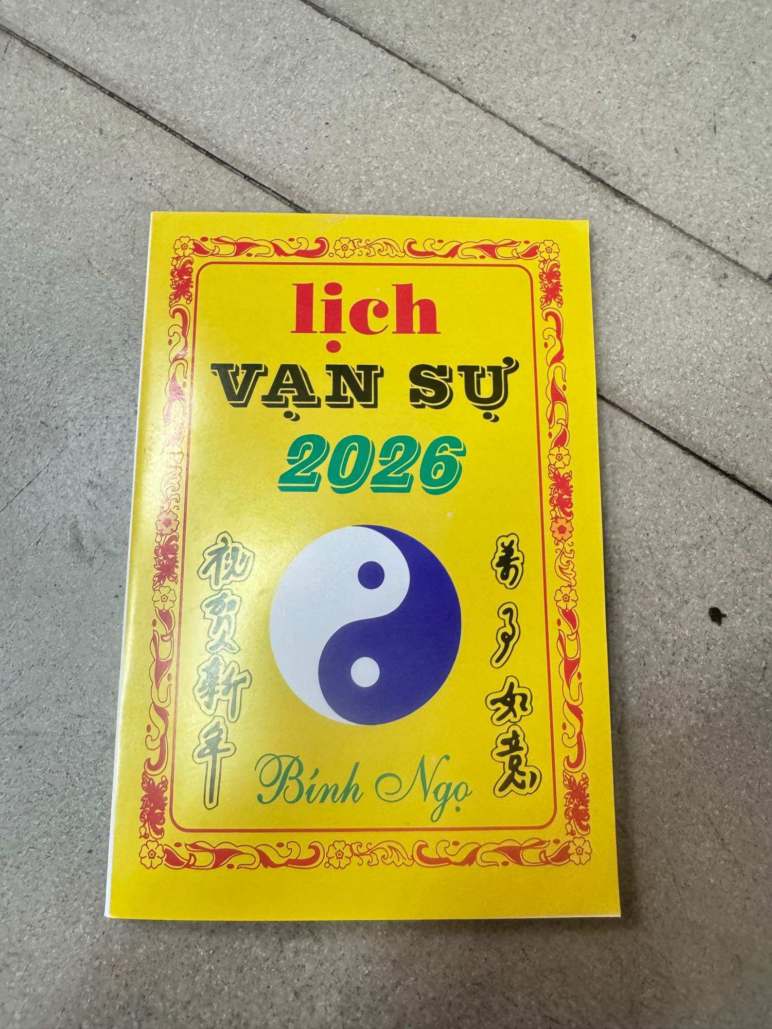 Lịch Vạn Sự 2026 Bính Ngọ Đẹp