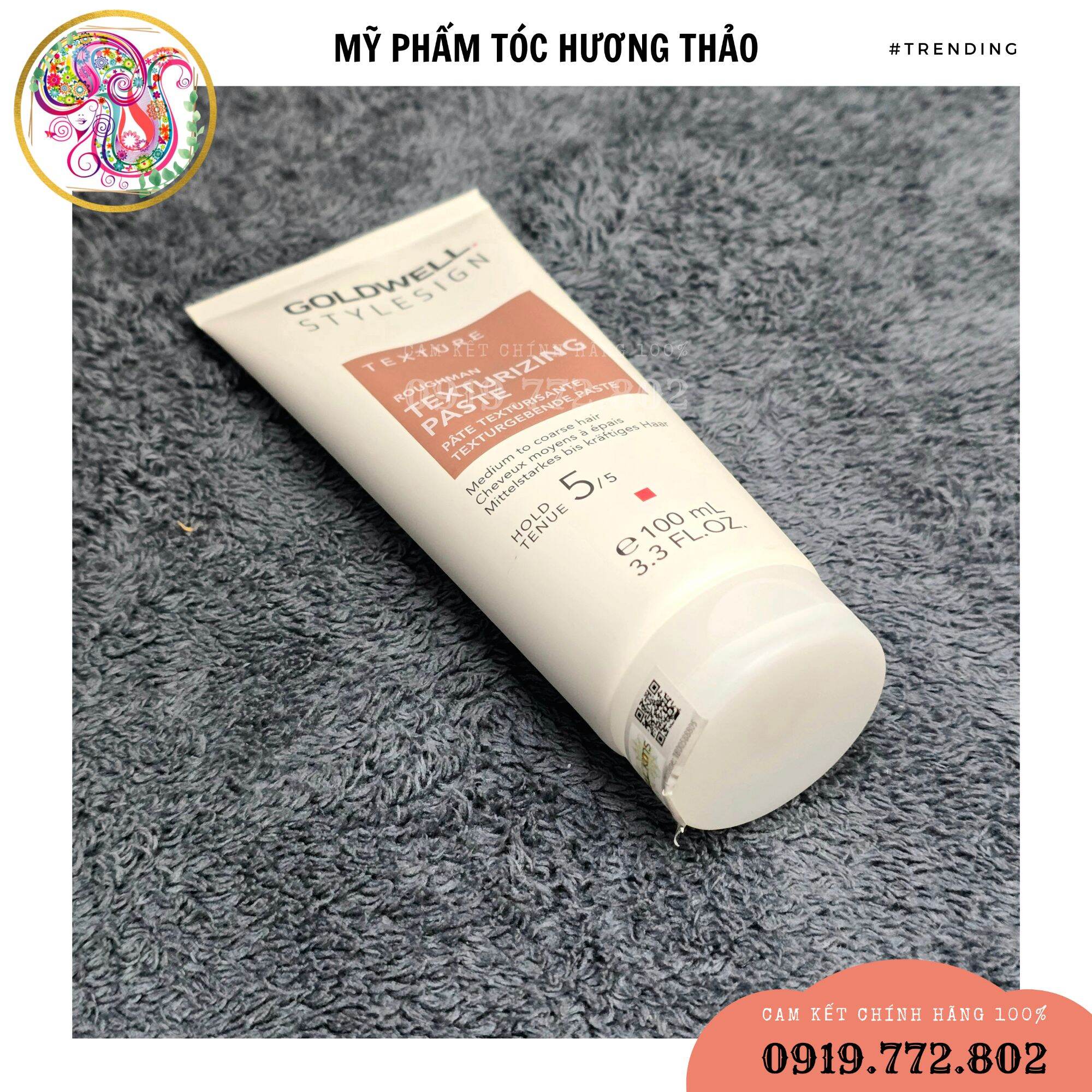 [HCM] (MẪU MỚI 2024) Goldwell Stylesign Creative Texture Roughman Matte Cream Paste 100ml