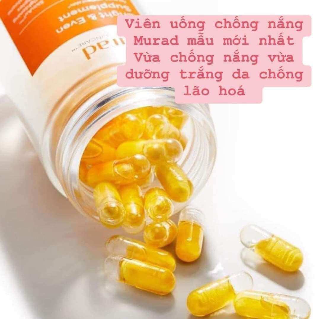 Viên chống nắng Murad mẫu mới date 2025