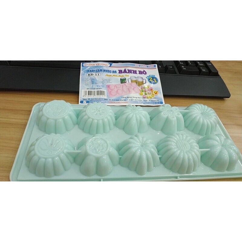Khay làm đá /rau câu /thạch topping đủ hình được chọn mẫu