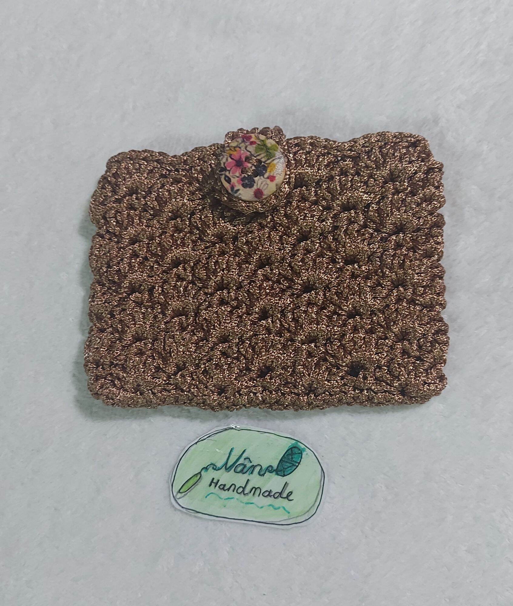 Hàng có sẵn ví cầm tay handmade