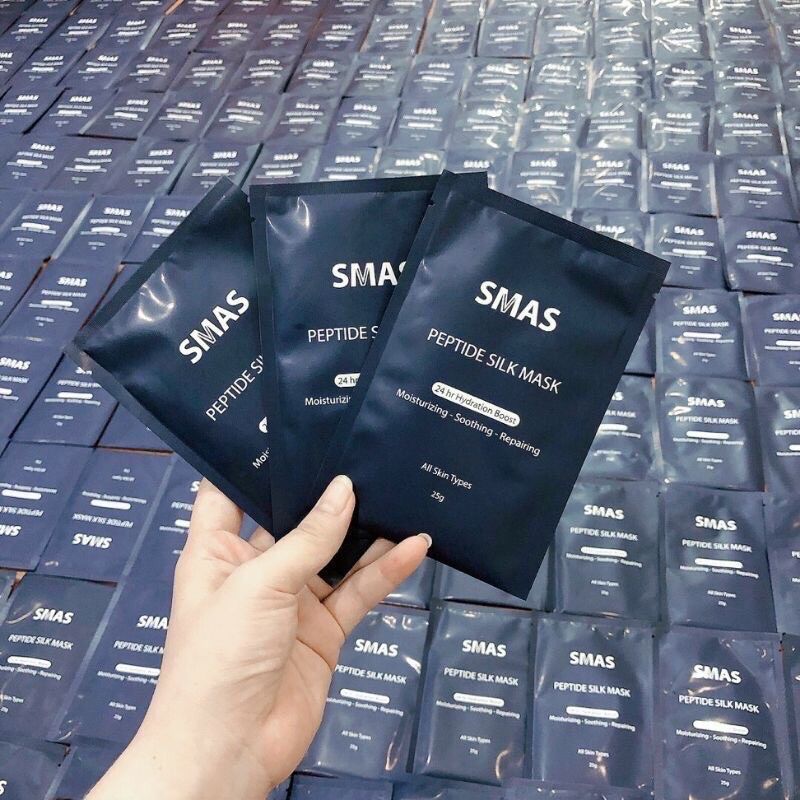 Mặt nạ Smas giatm đỏ, phục hồi, cấp ẩm 25g
