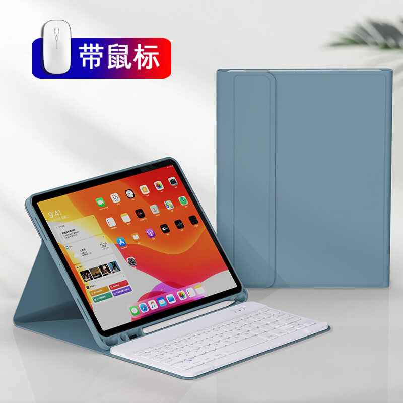 Bộ Chuột 2021 Bộ Bàn Phím Bluetooth 8 20Pro 11 Inch Có Khe Cắm Bút iPad Thế Hệ Thứ 9 Máy Tính Bảng Apple 10.2 Bộ Bảo Vệ Air4/3 8 Kiểu Liền Khối 2019 Ốp Ngoài 6 Mini5