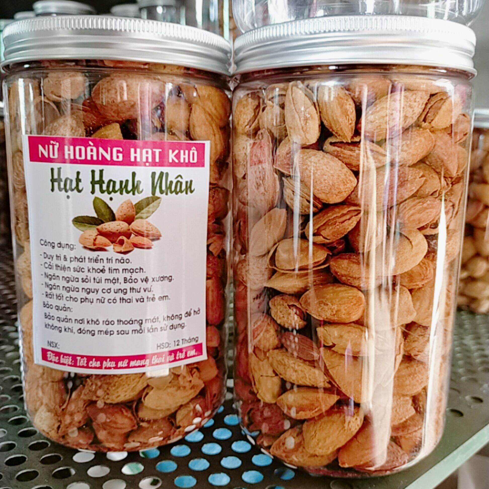 500g Hạnh nhân Rang Bơ Nhập Khẩu Mỹ Dòn, Thơm