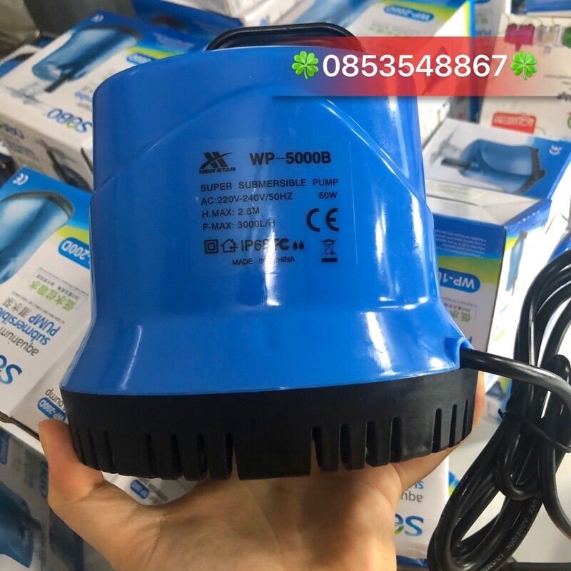 Bơm Chìm Hút Đáy 360 Độ Sobo WP - 100D-200D-300D-500D-700D