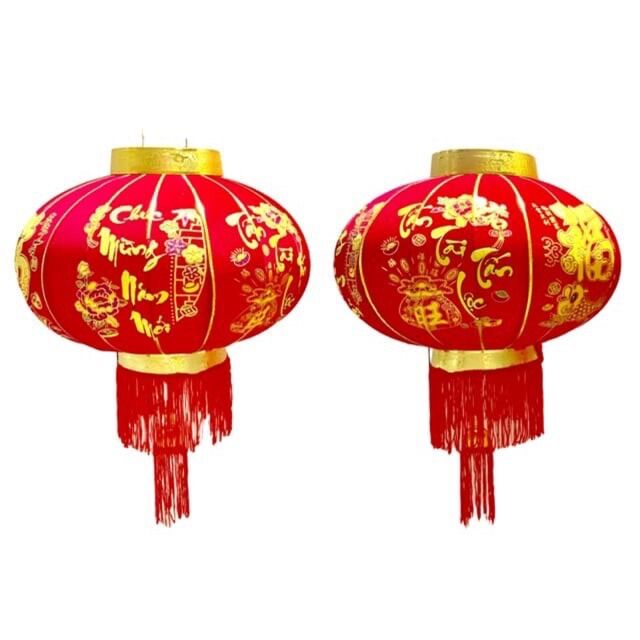 Đèn lồng treo tết lễ hội size 60cm 80cm