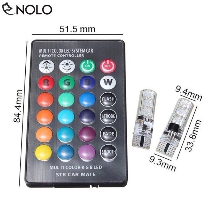 Đèn Led Si Nhan 7 Màu Có Điều Khiển
