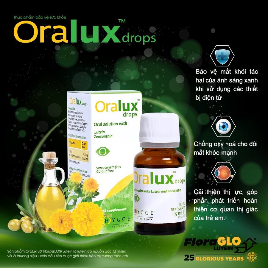 ( QUÀ TẶNG HẤP DẪN CHO BÉ YÊU )siro uống BỔ MẮT ORALUX  bổ sung vitamin giúp bé mắt sán tinh anh, hỗ trợ lọc ánh sáng xanh ở các bé sử dụng đồ điện tử, trẻ cận thị và nháy mắt