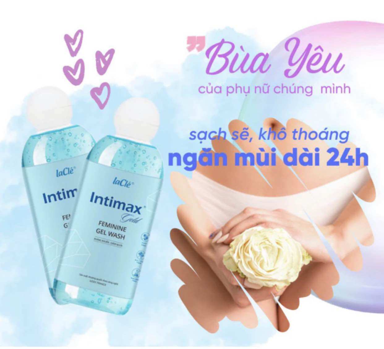 Dung dịch vệ sinh phụ nữ INTIMAX GOLD