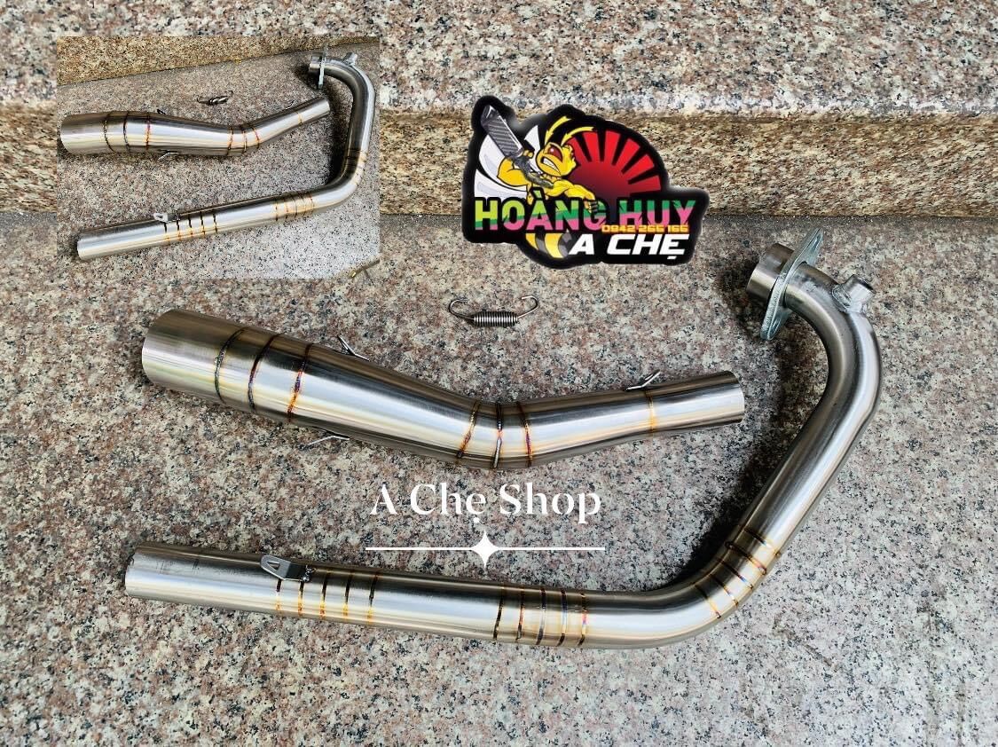 Cổ 2 Khúc 304 Satria + Raider fi tặng 1 lò xo inox