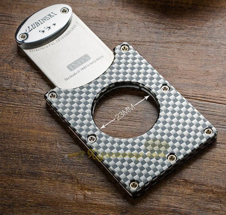 BAO DA ĐỰNG XÌ Gà 2 điếu KÈM DAO CẮT(Màu nâu và màu Carbon)