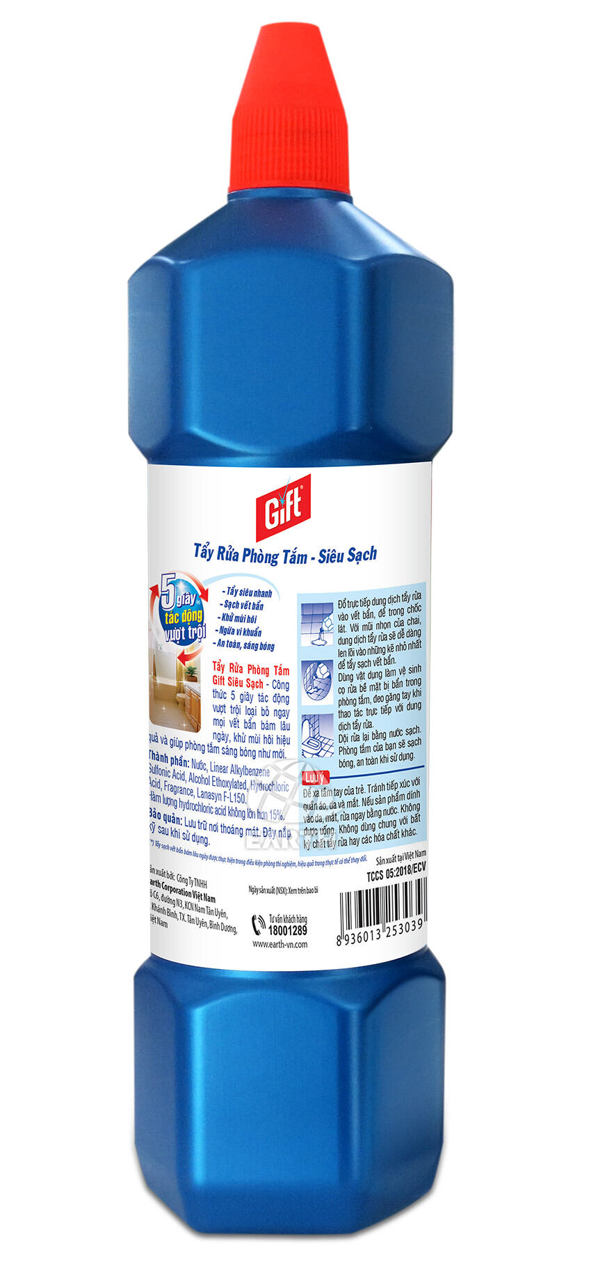Nước tẩy toilet GIFT