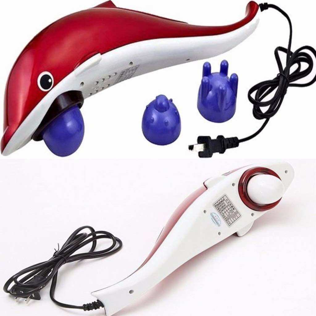 Máy Massage Cá Heo Cầm Tay Lớn Ba Đầu