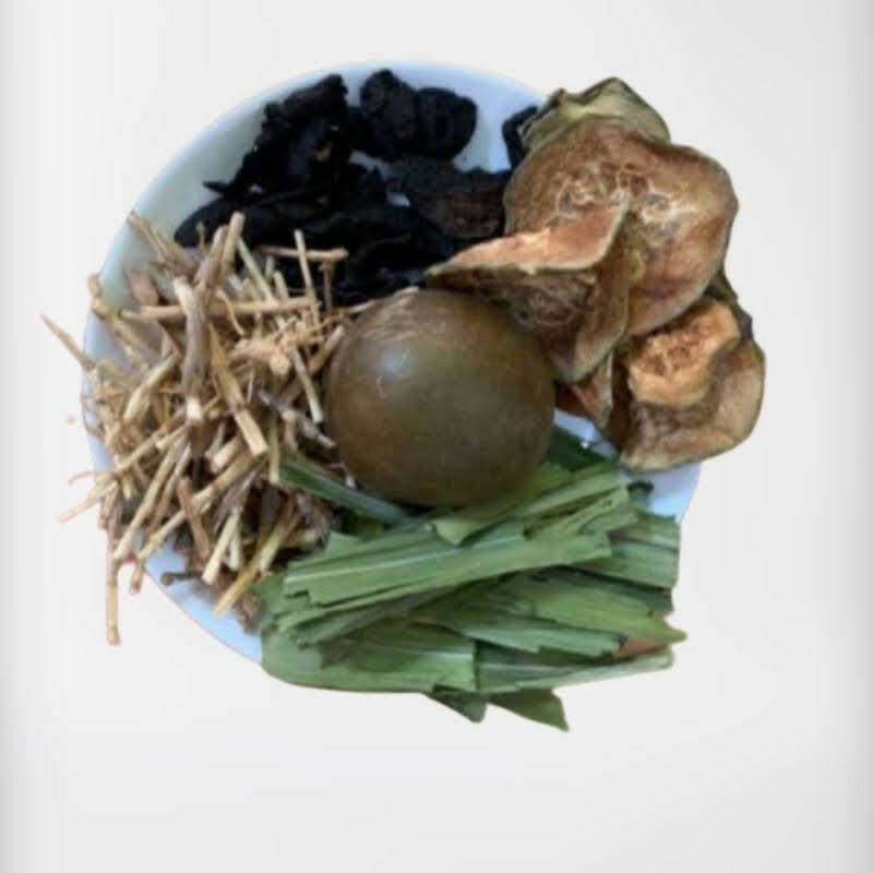 Set trà bí đao, la hán, hạt chia nấu 5l nước