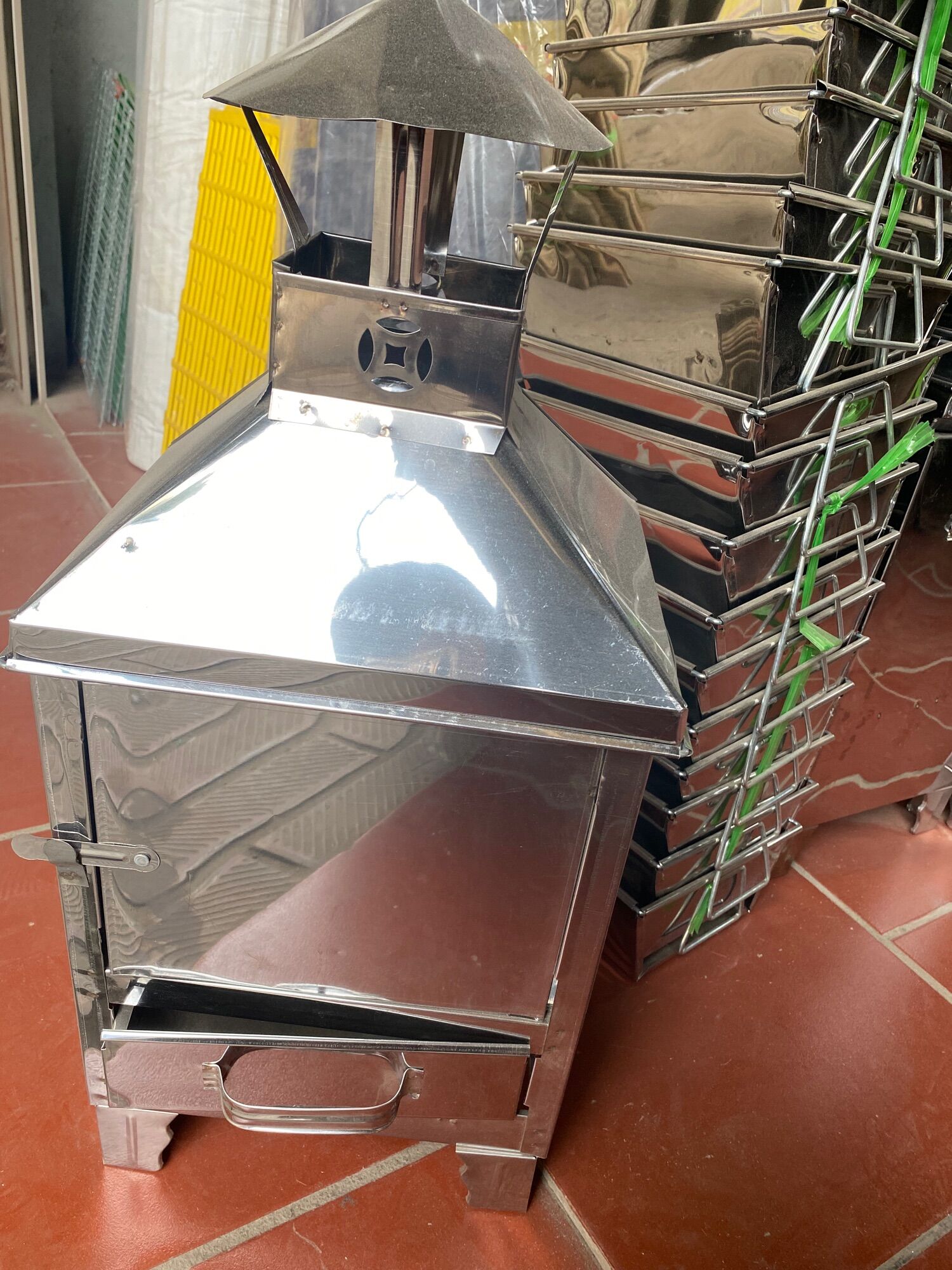 Lò Hoá Vàng Mã Inox dầy đẹp