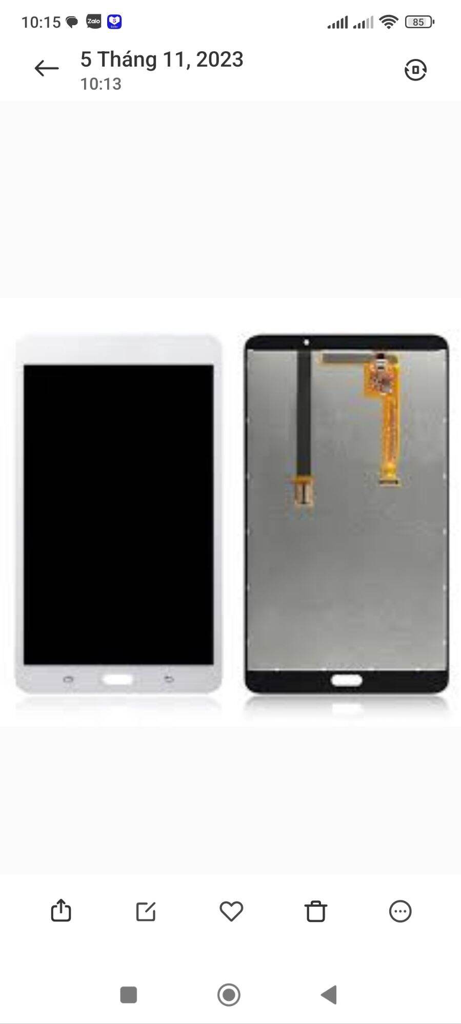 màn hình samsung Tab A7 2016 - T285