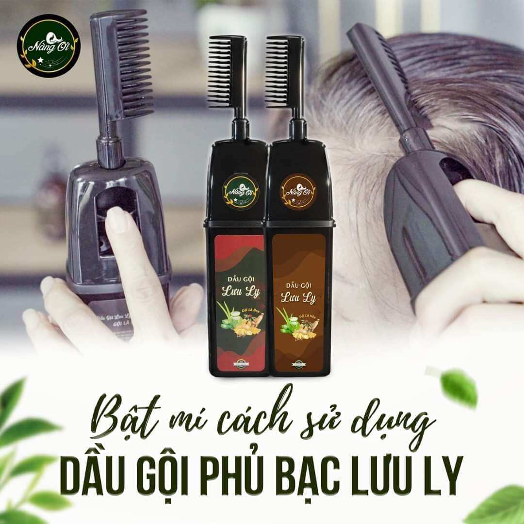 Dầu gội phủ bạc Lưu Ly Nàng Ơi