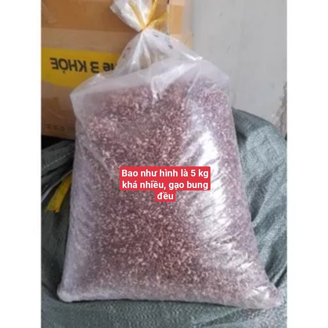 1kg cốm gạo lứt nguyên vị ăn liền ( gạo không tẩm vị)