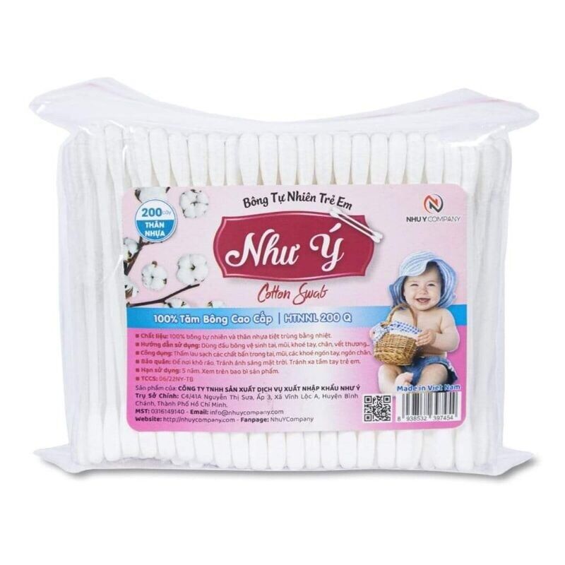 Bông tăm trẻ em