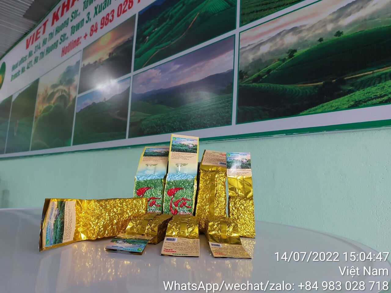 Trà xanh Việt Khánh