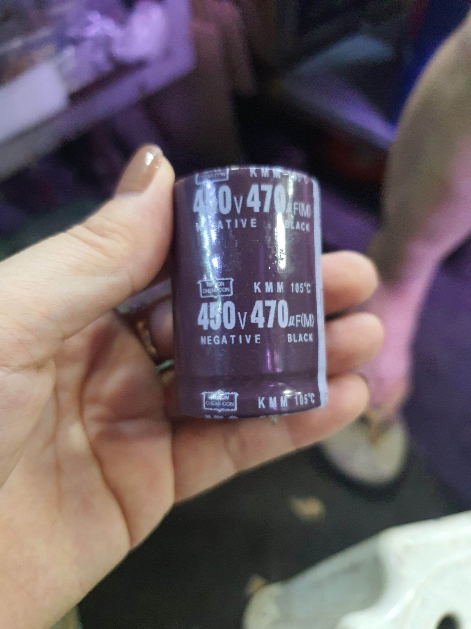 tụ lọc nguồn 470uf 450v