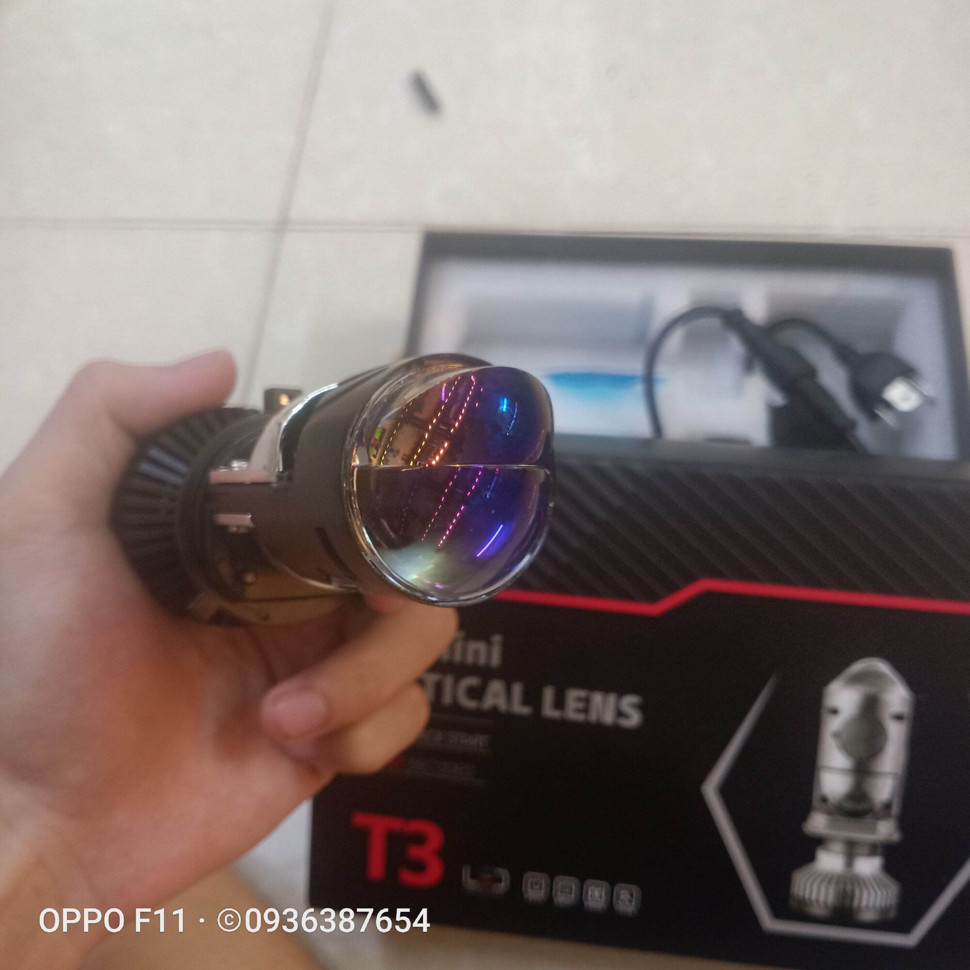 Bi cầu mini T3 Chân H4, Công suất 50w