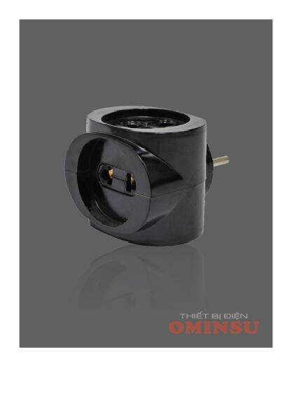 Đầu nối 3 chạc 15a ominsu
