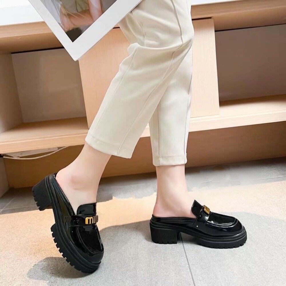 Giày sục nữ giày đốc nữ Miu mã mới hot 2023