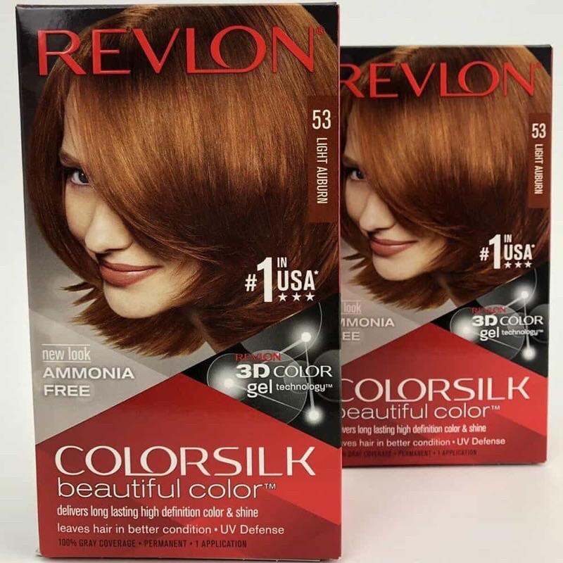 Nhuộm Tóc Revlon Colorsilk Số 53 (Màu Nâu Đồng)