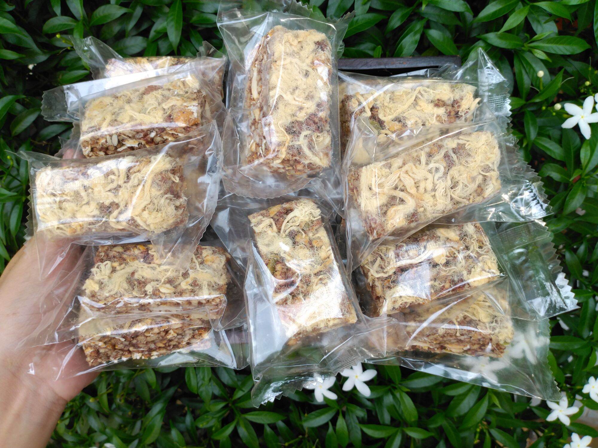 thanh gạo lứt chà bông 500g