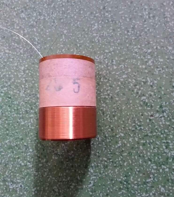 1 CHIẾC COIL LOA ĐỒNG 2 LỚP 25.5MM
