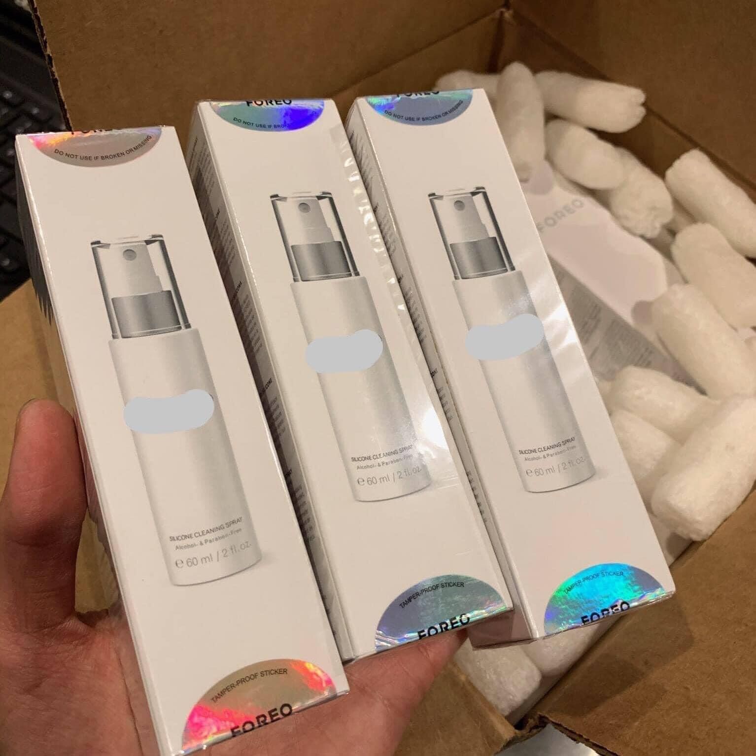 [Có sẵn, date 2023] Xịt vệ sinh kháng khuẩn Foreo Silicone Spray