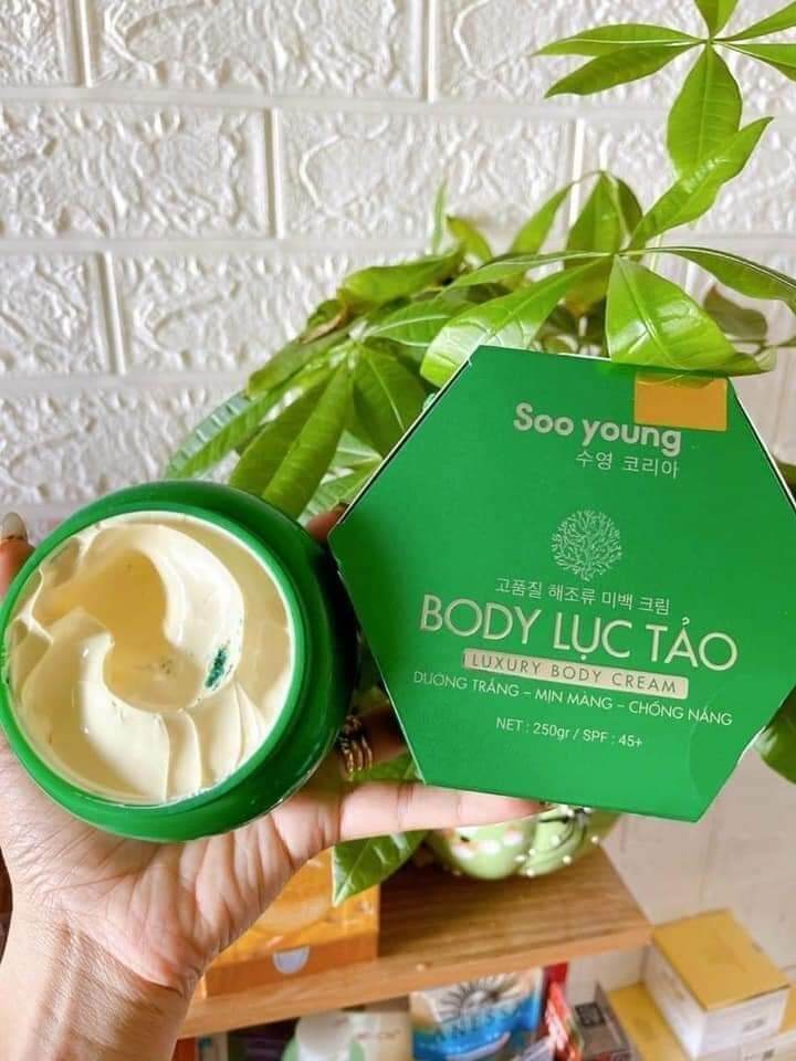 Kem Body Trắng Da Lục Tảo Soyoung