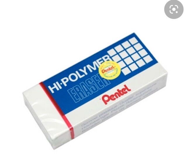 Gôm/ Tẩy bút chì Pentel- văn phòng phẩm