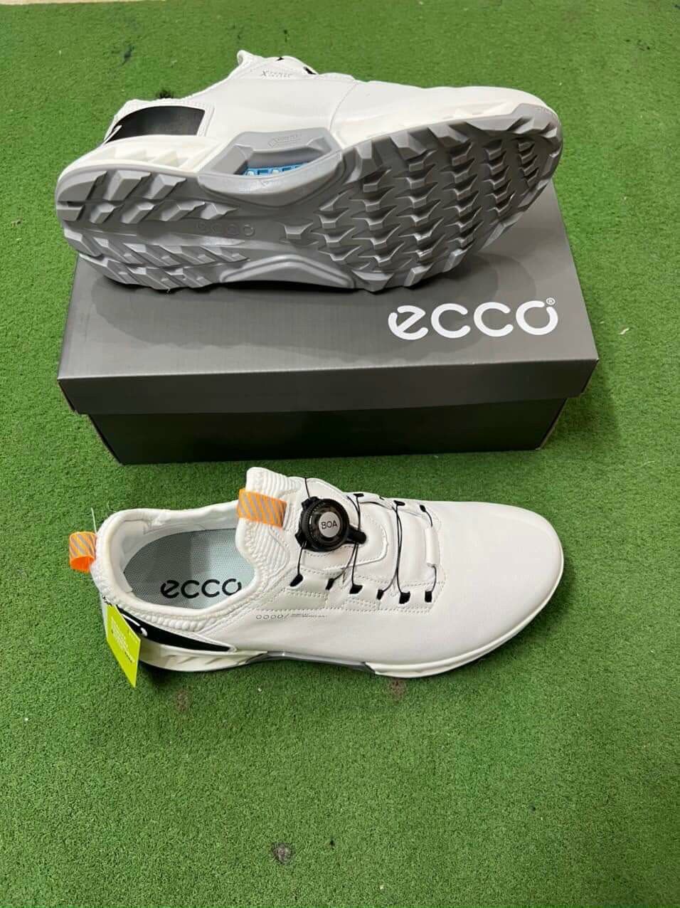 Giày chơi golf nam Ecco núm vặn Biom thể thao chống nước êm chân thoáng khí