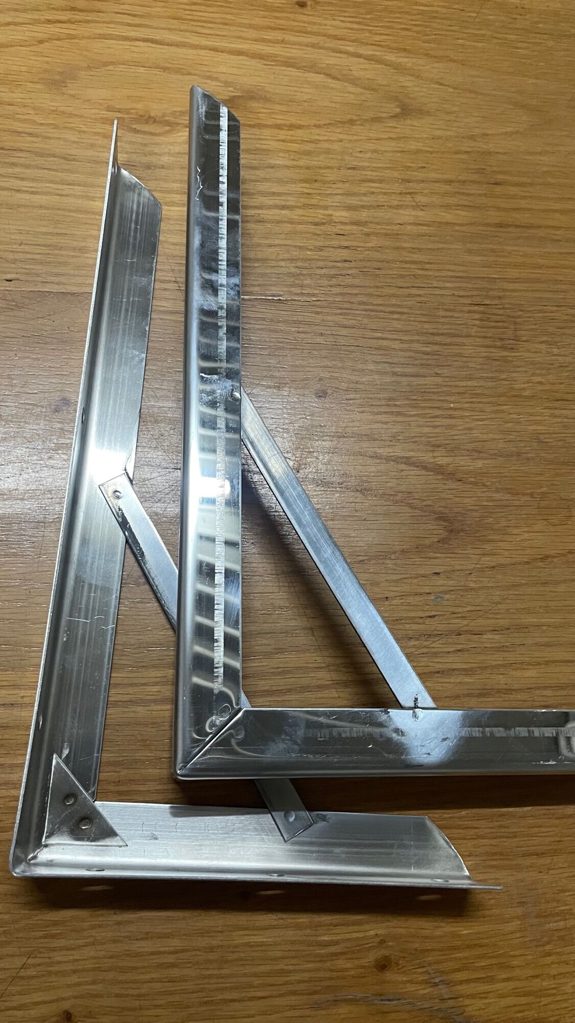 Cặp, ke inox V, e ke, giá đỡ siêu tiện