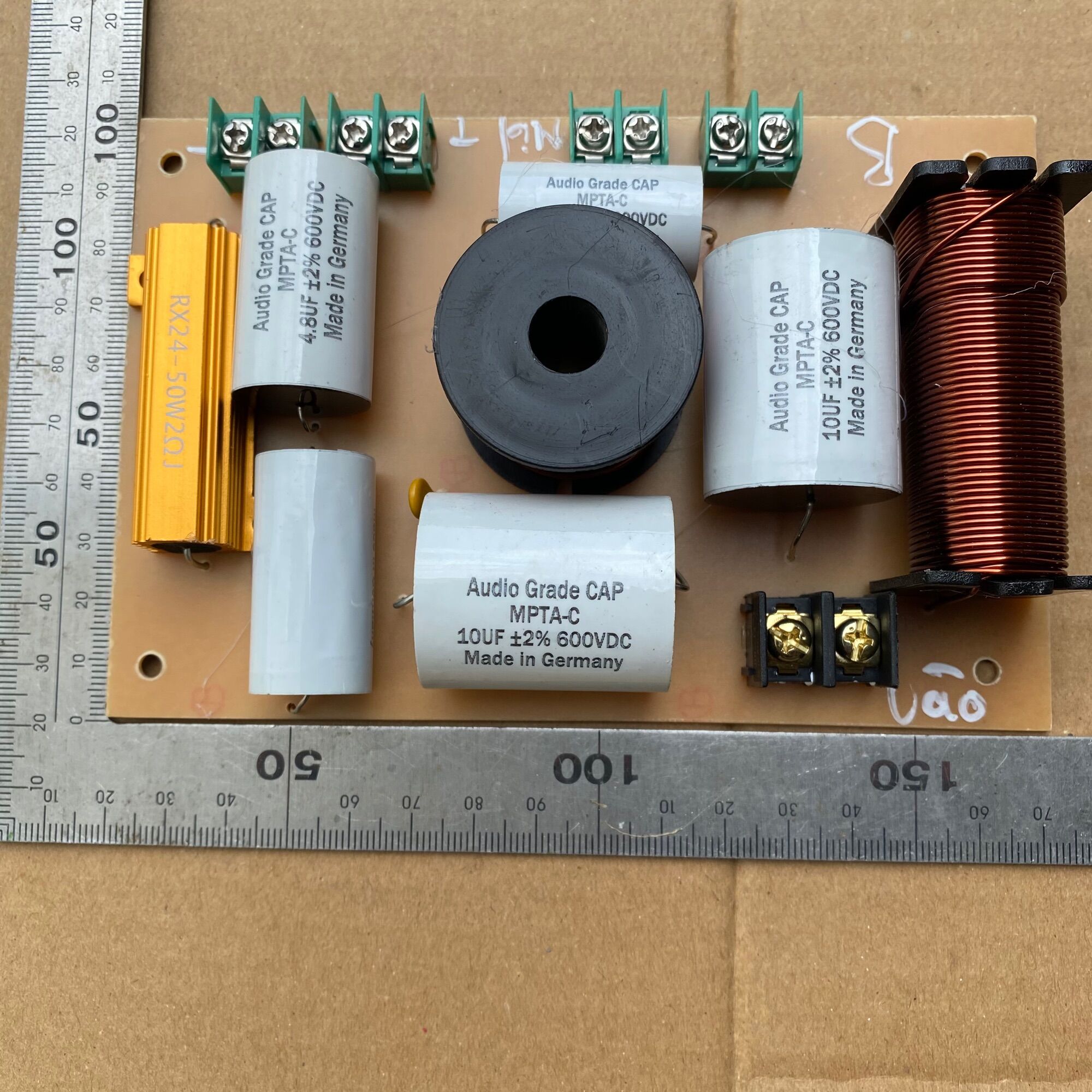 Phân tần loa 3 đường tiếng bass 30