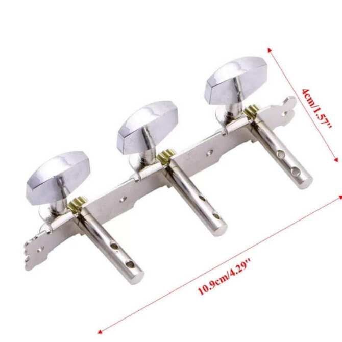 Bộ 2 bên khoá đàn guitar 2 lỗ cho đàn acoustic và classic