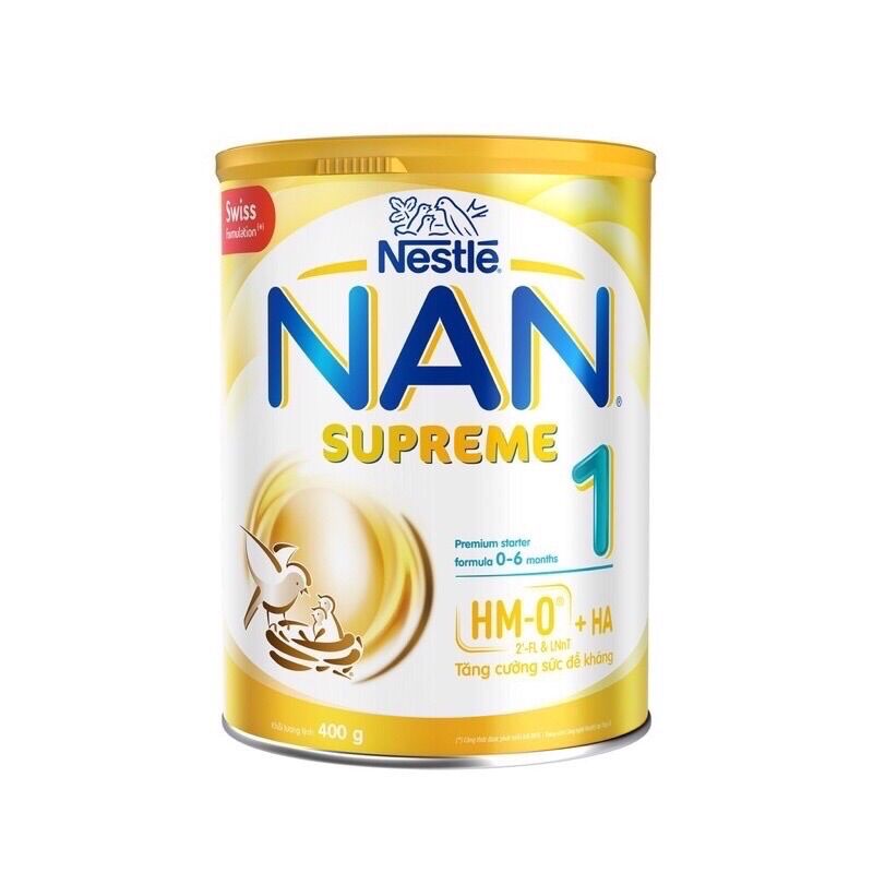Sữa Bột Nestle Nan Supreme 1 - Hộp 400g