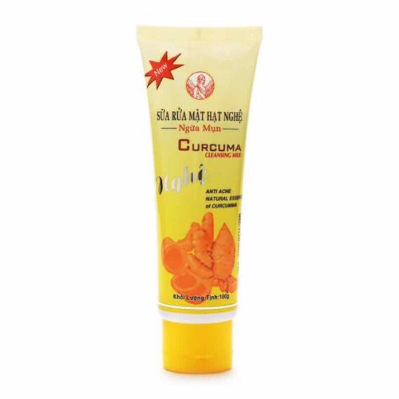 Sữa rửa mặt hạt nghệ ngừa mụn thorakao 100g