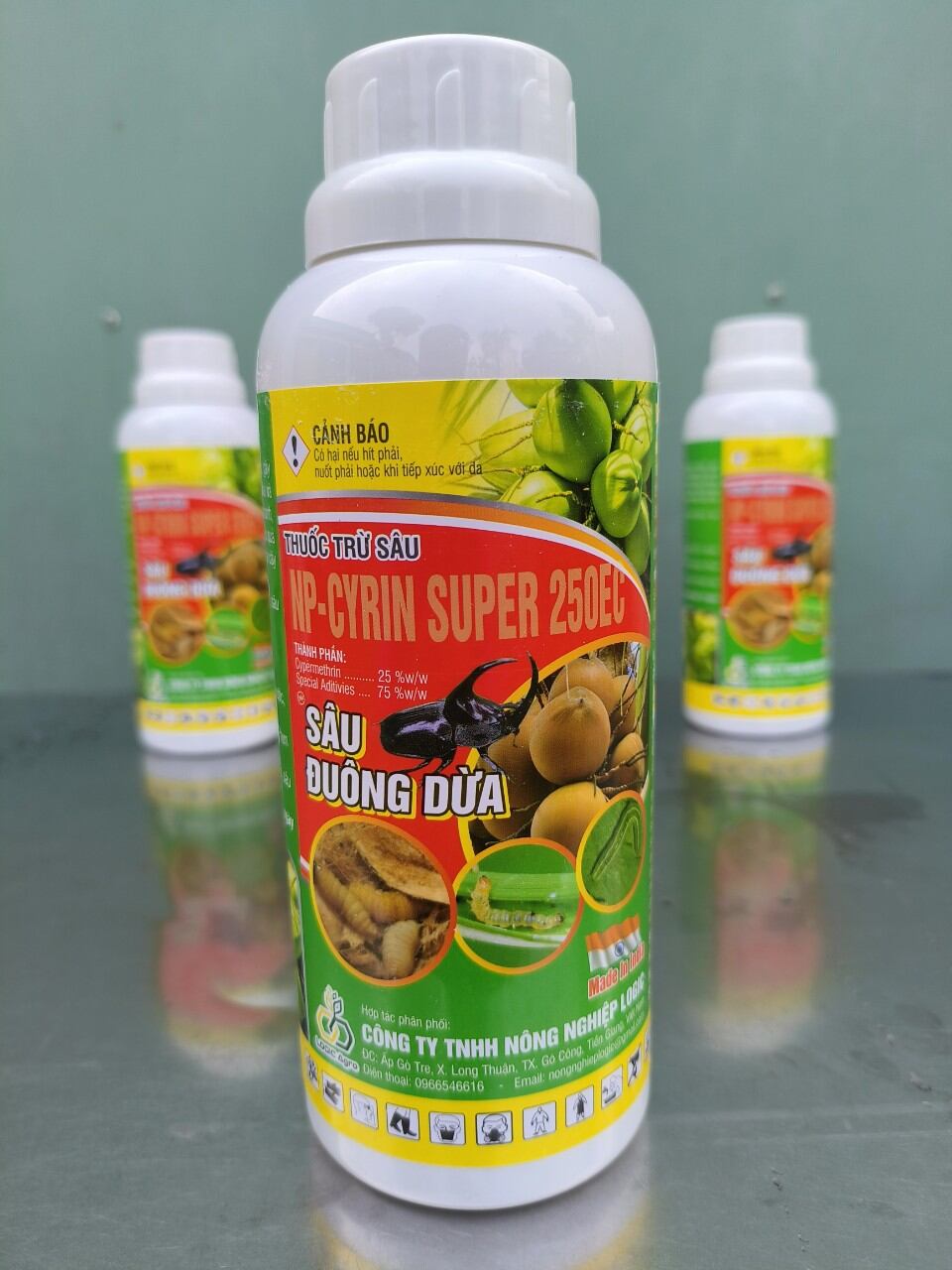 Thuôc trừ đuông dừa, bọ hung, bọ dừa và sâu
