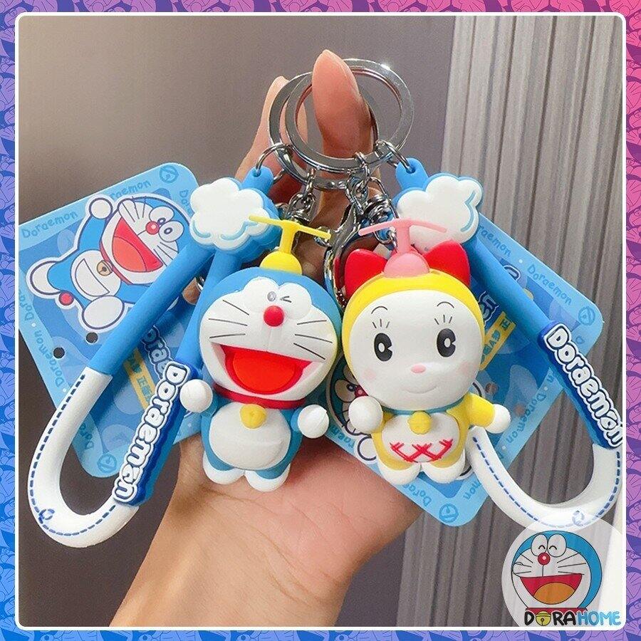 Móc chìa khóa mô hình Doraemon Doremon Dorami Doremi 3D PVC cao cấp siêu dễ thương cute QT0022