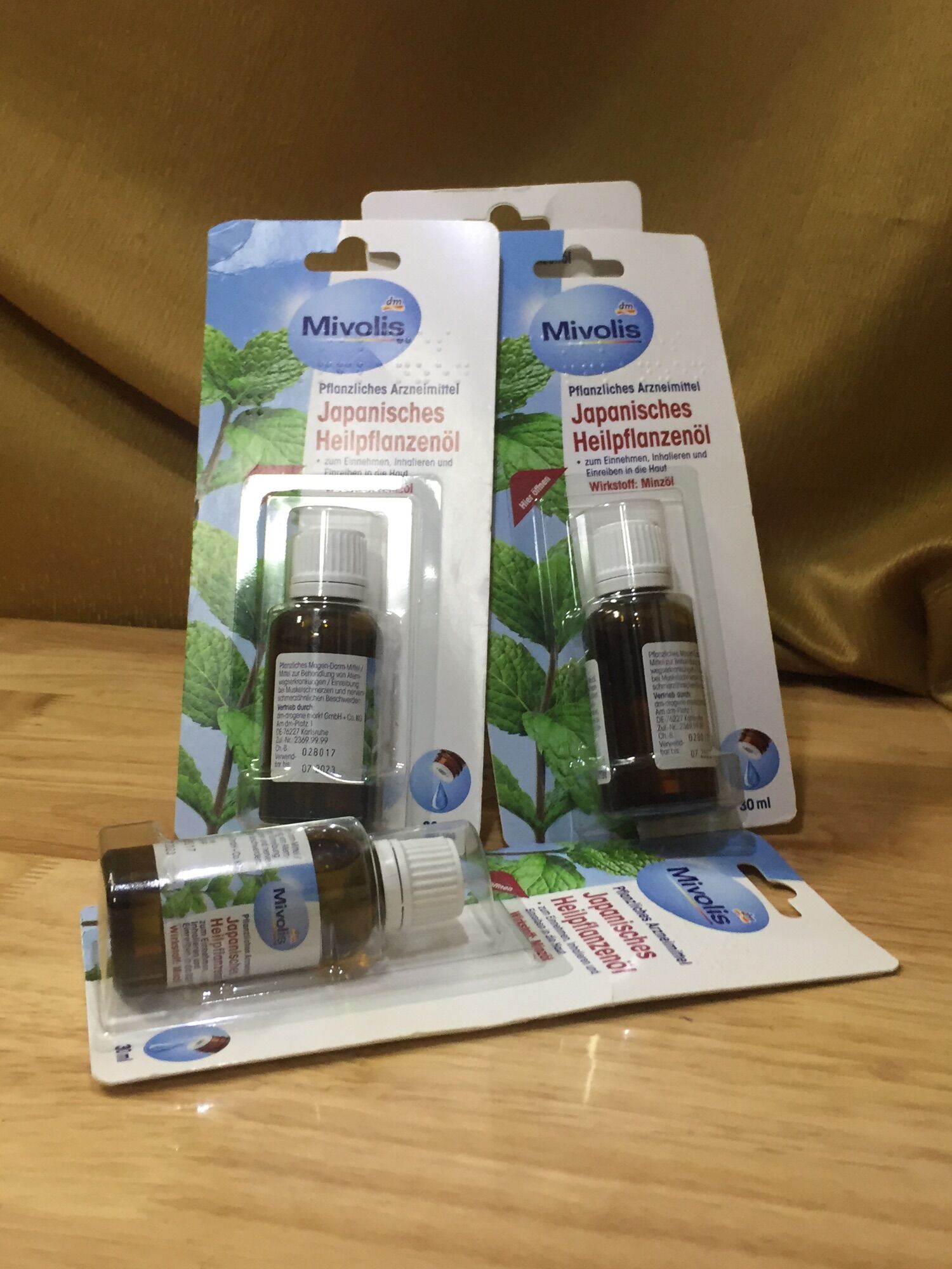 [Hàng Đức] Dầu Nhật-Tinh Dầu Bạc Hà Mivolis, 30 ml